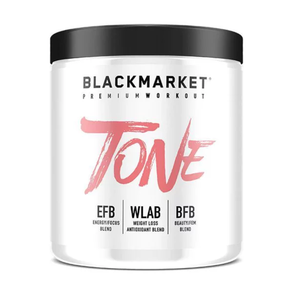 BLACKMARKET LABS TONE WOMENS PRE WORKOUT SERVINGS MULTIPLE FLAVORS